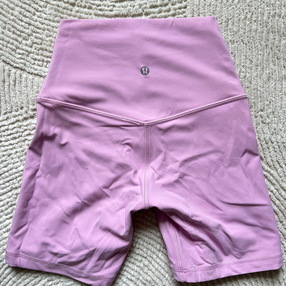 lululemon athletica Women's Lavender Bike Shorts